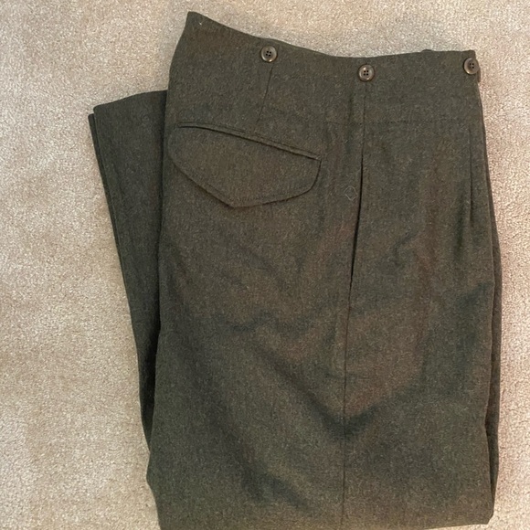 NWT. Banana Republic Classic tweed Pants. - Picture 2 of 6